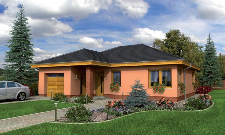 projekt domu BUNGALOW 34